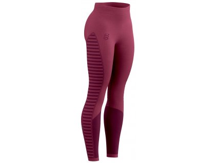 winter run legging w amaranth s