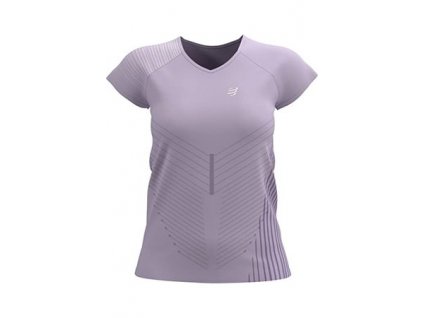 compressport performance ss t shirt w orchid petal purple xs vrouwen