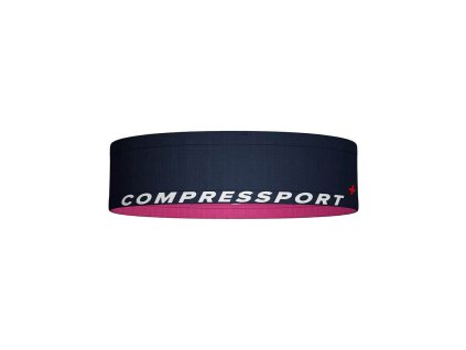 compressport free belt mood indigo magenta bezecky opasek mi001 18038