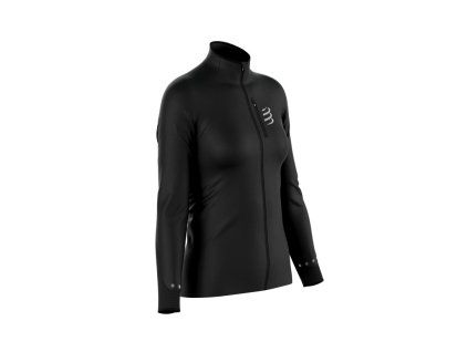 COMPRESSPORT HURRICANE WINDPROOF JACKET V2 W BLACK