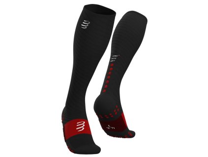 COMPRESSPORT FULL SOCKS RECOVERY BLACK