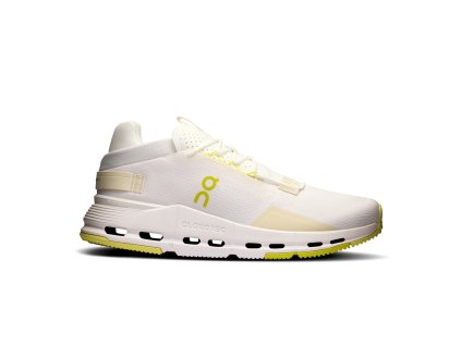 ON Cloudnova 2,White/Limelight