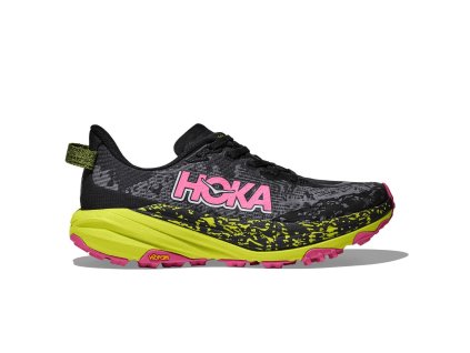 Hoka SPEEDGOAT 6 W BLACK/NEON HOKA CITRUS