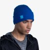 BUFF ČEPICE CROSSKNIT BEANIE SOLID AZURE BLUE -AZURE