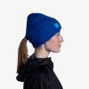 BUFF ČEPICE CROSSKNIT BEANIE SOLID AZURE BLUE -AZURE