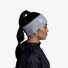 BUFF  CROSSKNIT HEADBAND SOLID LIGHT GREY