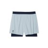 ON 5" Performance 2/1 Shorts,Arctic/Midnight