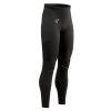 winter running legging m black s