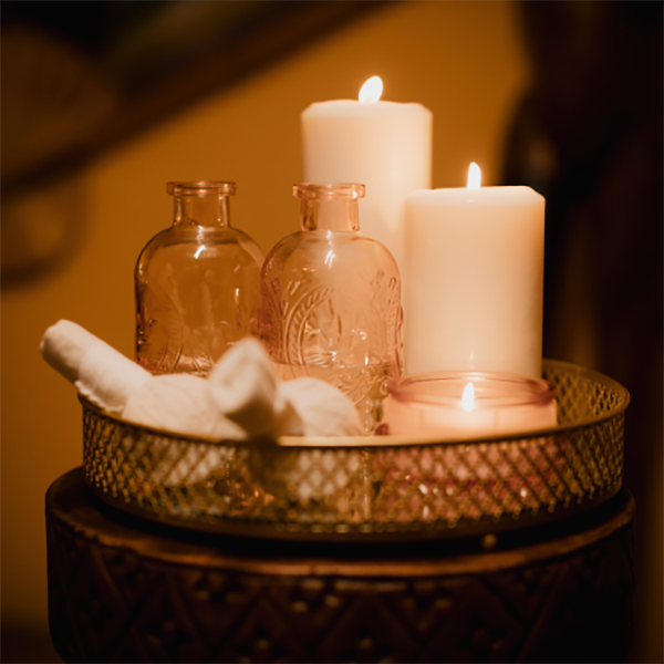 Thajská masáž teplým olejem