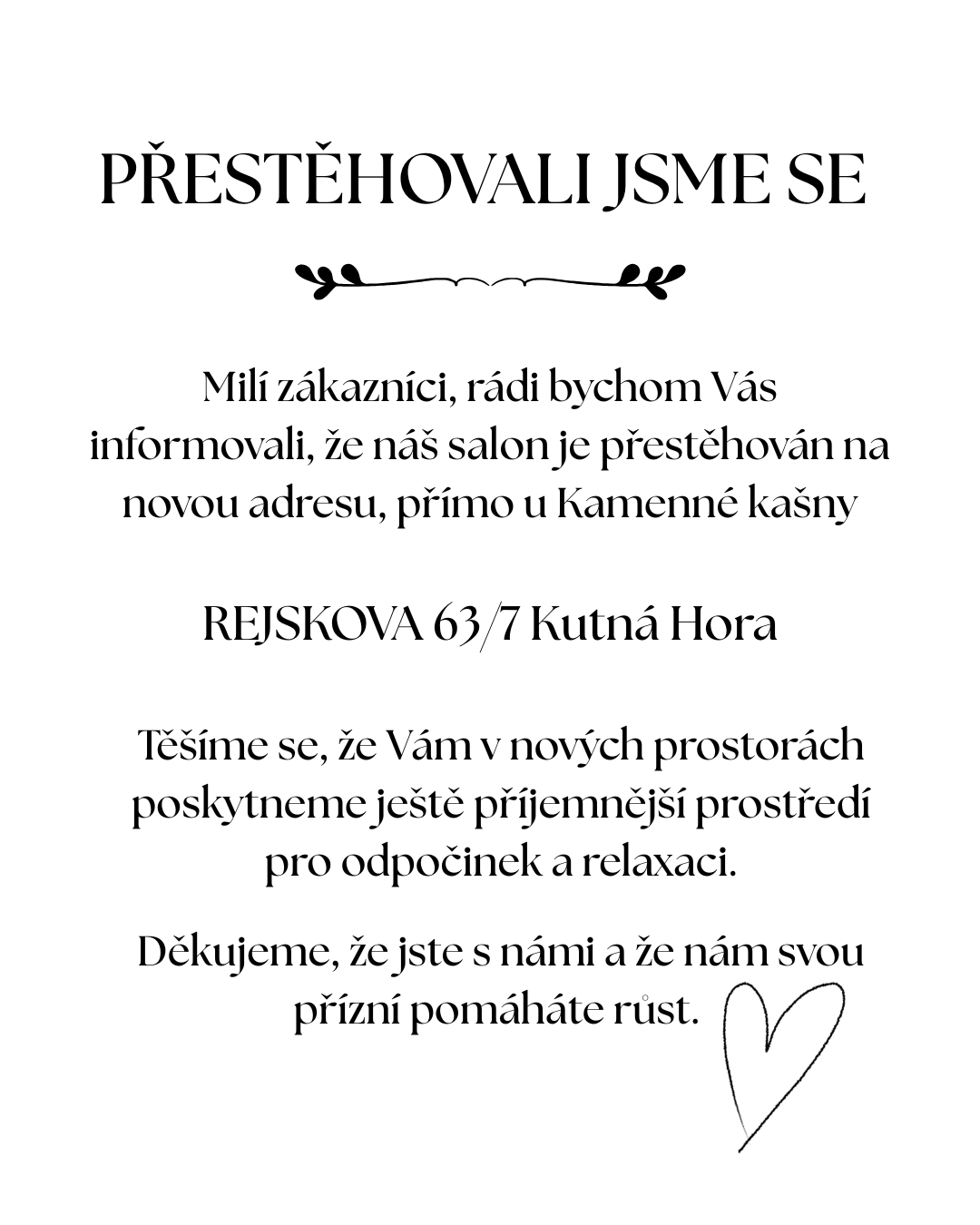 STĚHOVÁNÍ
