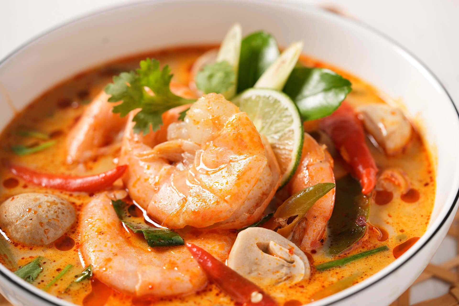 Recept na Tom Yum Goong