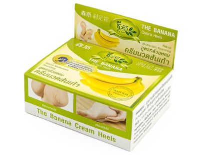 Bio Way banana heel cream 30g – krém pro hydrataci suché pokožky