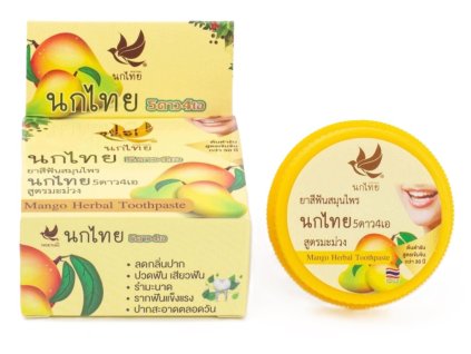 nok thai mango herbal toothpaste