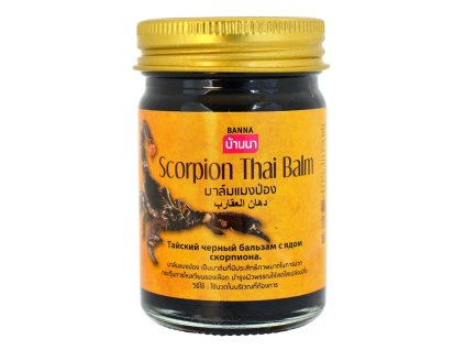 Banna Scorpion Thai Balm 50g – s obsahem jedu škorpiona