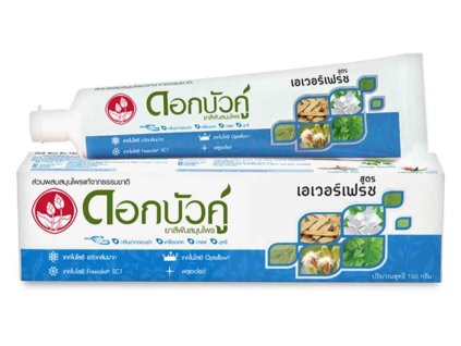 Twin Lotus (Dok Bua Ku) Everfresh 100g - Thajská bylinná zubní pasta