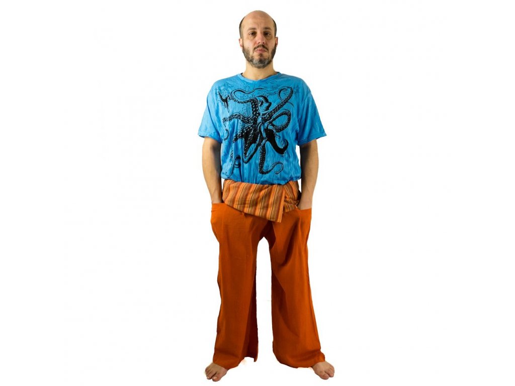 zavinovaci kalhoty fisherman s trousers oranzove 1.jpg.big