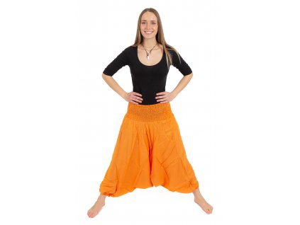 Turecké kalhoty oranžová