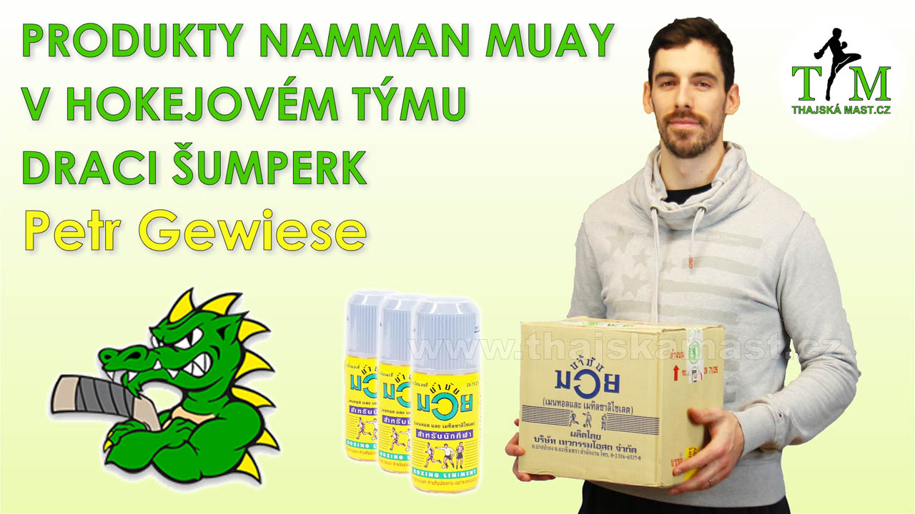 Zkušenosti hokejistů s produkty Namman Muay