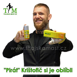 Samuel Pirát Krištofič a thajská mast - krém - olej Namman Muay