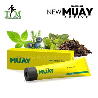 Nový thajský krém - Active Cream 2.0 Namman Muay 🍃 koupíte zde: https://www.thajskamast.cz/aktivni-krem-namman-muay-100g/...