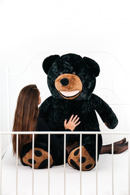 Big Teddy Bear 160 cm USA - BLACK