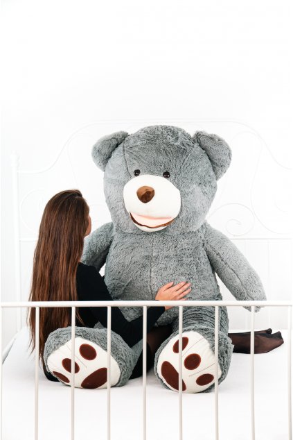 Big Teddy Bear 160 cm USA - GREY