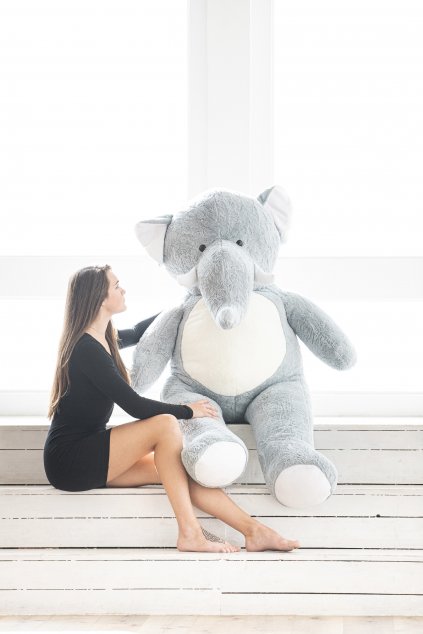 Big plush elephant 160 cm