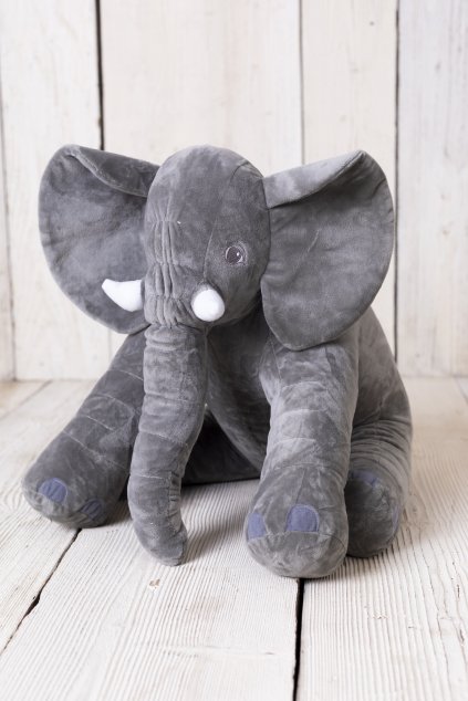 Plush Elephant 60 cm GREY