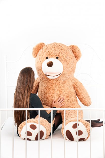 Big Teddy Bear 160 cm USA - BEIGE BROWN