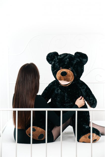 Teddy Bear 100 cm USA - BLACK