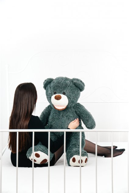 Teddy Bear 100 cm USA - GREY