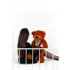 Teddy Bear 60 cm - DARK BROWN