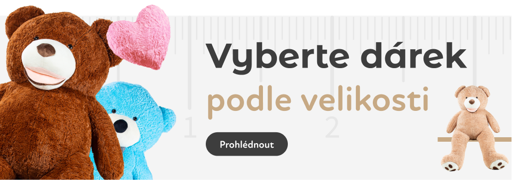 Dárek podle velikosti
