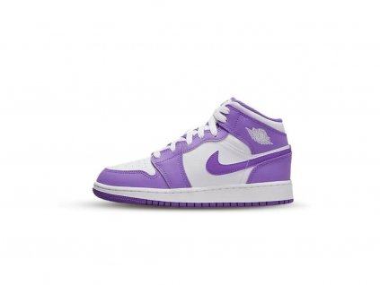 4151 air jordan 1 mid purple venom gs