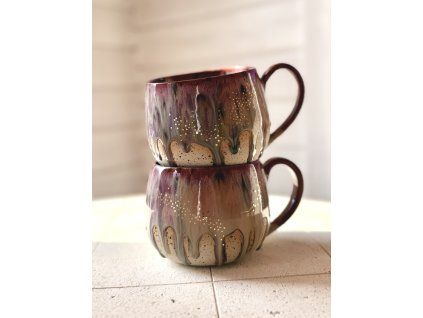 SPARKLING BURGUNDY MUG