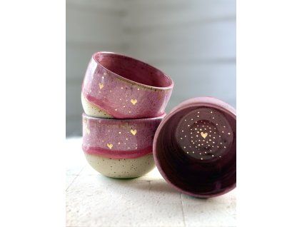 Magenta Cup(pozlátený aj vo vnútri/gilded on the inside)