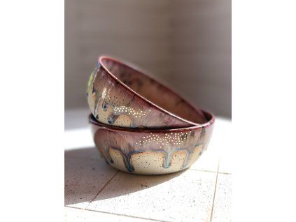 Sparkling Burgundy Bowl