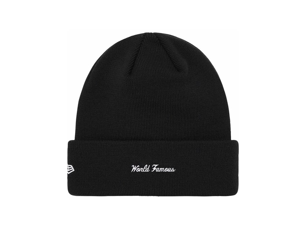 Supreme New Era Box Logo Beanie (FW23) Black - THE BEAST