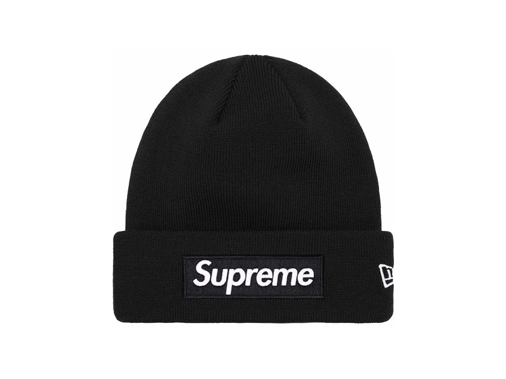 Supreme New Era Box Logo Beanie (FW21) Charcoal - FW21 - US