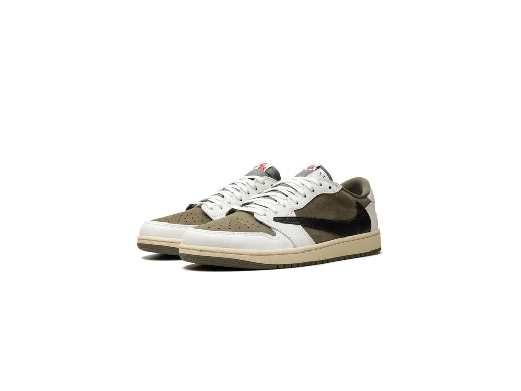 Travis Scott NIKE Reverse Olive 21㎝ Nike Air Jordan 1 Low OG SP x Travis Scott 