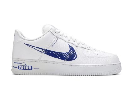7760 nike air force 1 low sketch white royal