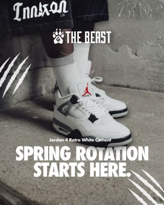 Svoji rotaci na jaro můžeš doplnit u nás na webu 🌸👟 Třeba o nějaký Jordan 4 🔥 Odkaz najdeš v biu! #tenisky #thebeast