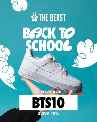 Připrav se na školní rok s novými přezůvkami, se kterýma tě školník určitě nevyhodí. Použij kód BTS10 pro slevu 10 %!...