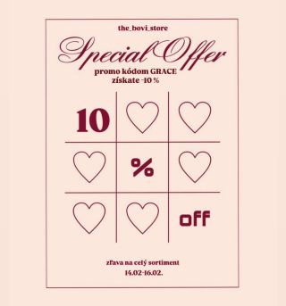 Žiaľ, nemôžeme darovať set každej z vás, no rozhodli sme sa poďakovať všetkým zľavou -10 % do 16.02, aby ste si mohli...