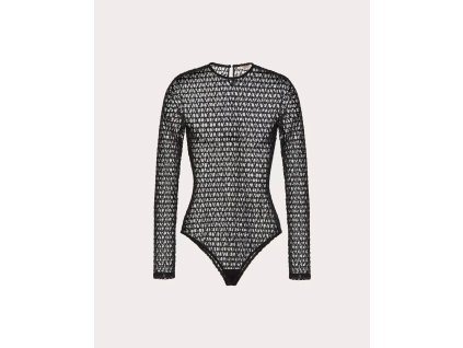 BODYSUIT IN TOILE ICONOGRAPHE TULLE