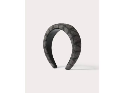 TOILE ICONOGRAPHE DOUBLE COAT HEADBAND