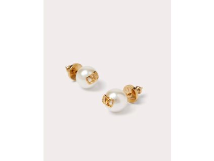 VLOGO SIGNATURE EARRINGS WITH PEARLS (1)
