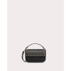 ROCKSTUD GRAINY CALFSKIN POUCH