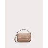ROCKSTUD GRAINY CALFSKIN POUCH