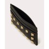 ROCKSTUD GRAINY CALFSKIN CARDHOLDER (3)